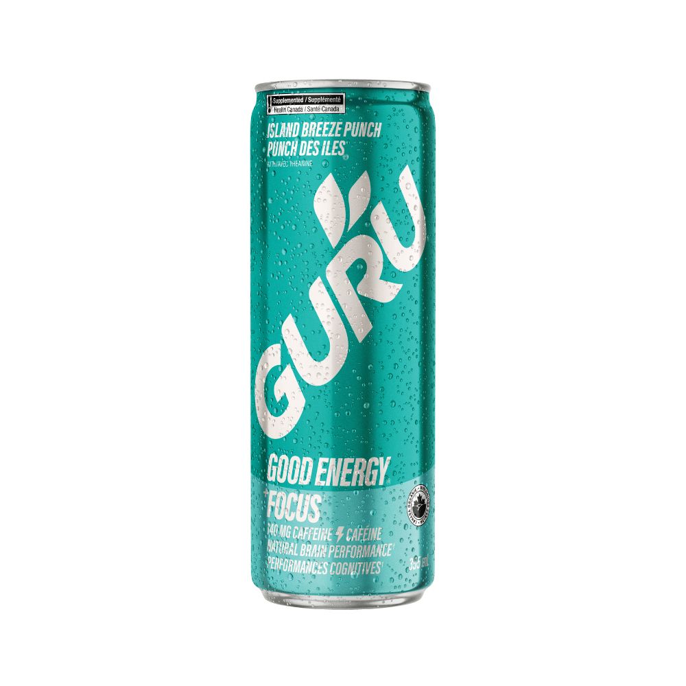 Image GURU GOOD ENERGY Island Breeze Punch 355ml